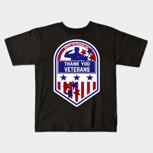 thank you veterans Kids T-Shirt